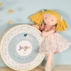 Poupée de chiffon en coton BIO - Camélia - 30 cm