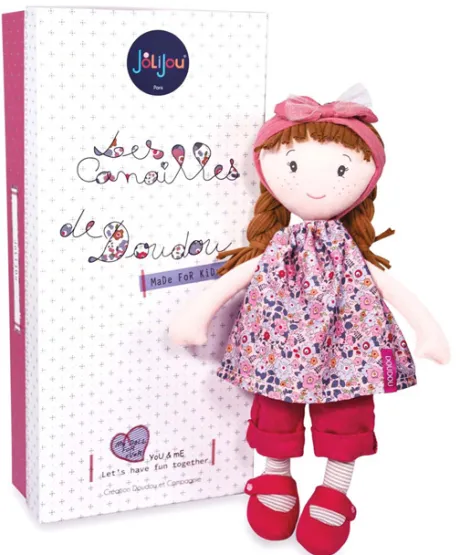 Poupée de chiffon Les Canailles - de Doudou - Capucine - 36 cm
