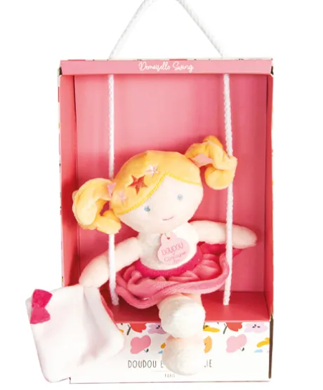 Poupée en tissu Demoiselle Swing Louison - 20 cm