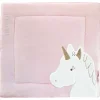 Tapis de Parc Licorne rose - 100 x 100 cm