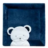 Tapis de Parc Ours  - bleu marine - 100 x 100 cm