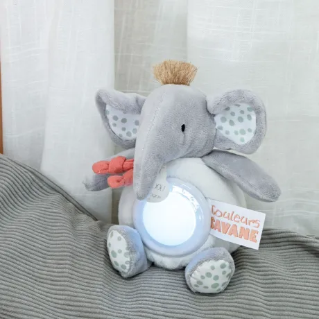Veilleuse bébé elephant -15 cm