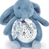 Veilleuse Lapin Musicale Projection mur avec chansons Douces - Bleu