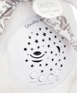 Veilleuse Lapin Musicale Projection mur avec chansons Douces - Blanc